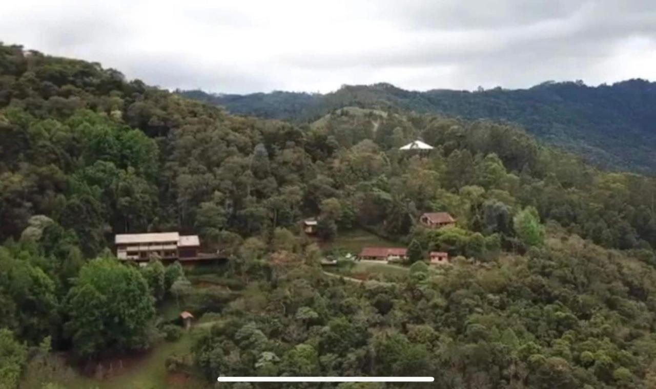 Campos do Jordão Casa De Vidro Com Vista Mantiqueira - Com Cafe E Staff 빌라 외부 사진