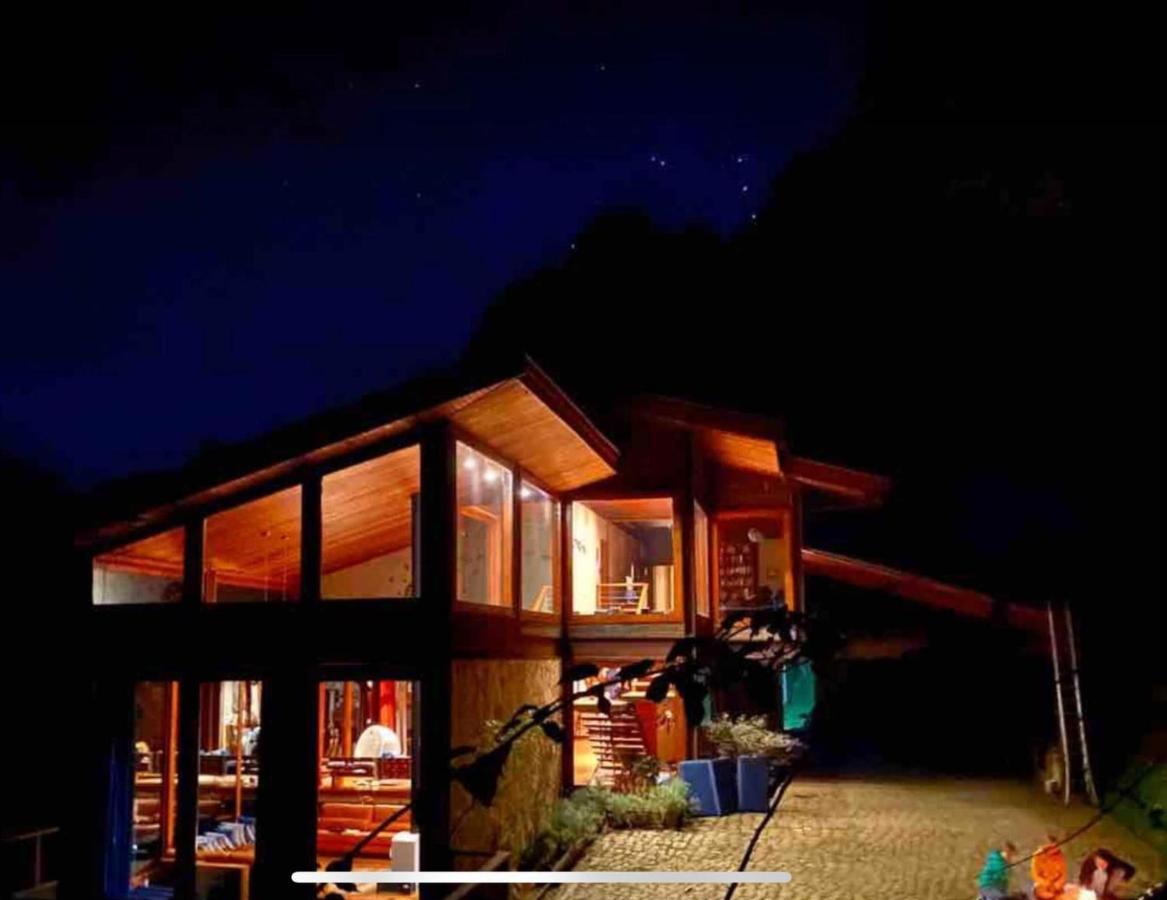 Campos do Jordão Casa De Vidro Com Vista Mantiqueira - Com Cafe E Staff 빌라 외부 사진