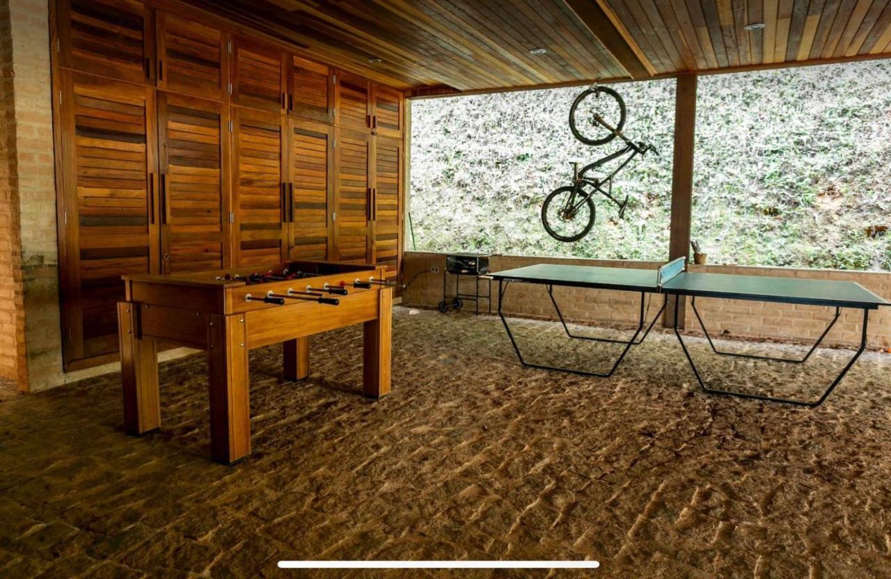 Campos do Jordão Casa De Vidro Com Vista Mantiqueira - Com Cafe E Staff 빌라 외부 사진