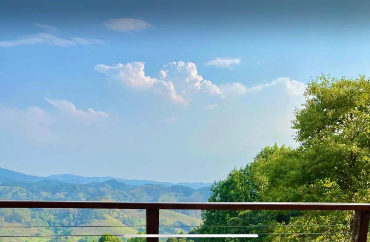 Campos do Jordão Casa De Vidro Com Vista Mantiqueira - Com Cafe E Staff 빌라 외부 사진