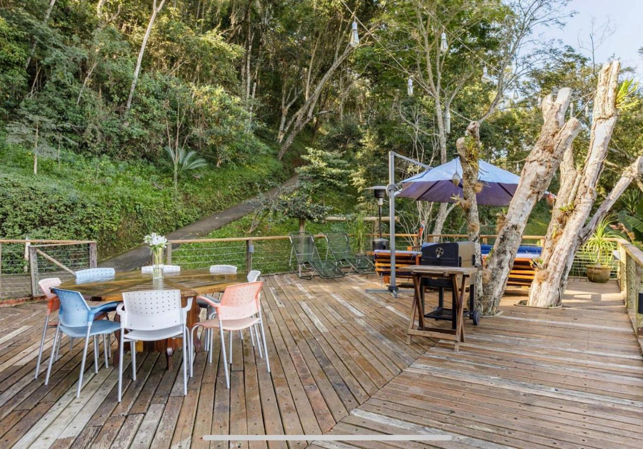 Campos do Jordão Casa De Vidro Com Vista Mantiqueira - Com Cafe E Staff 빌라 외부 사진